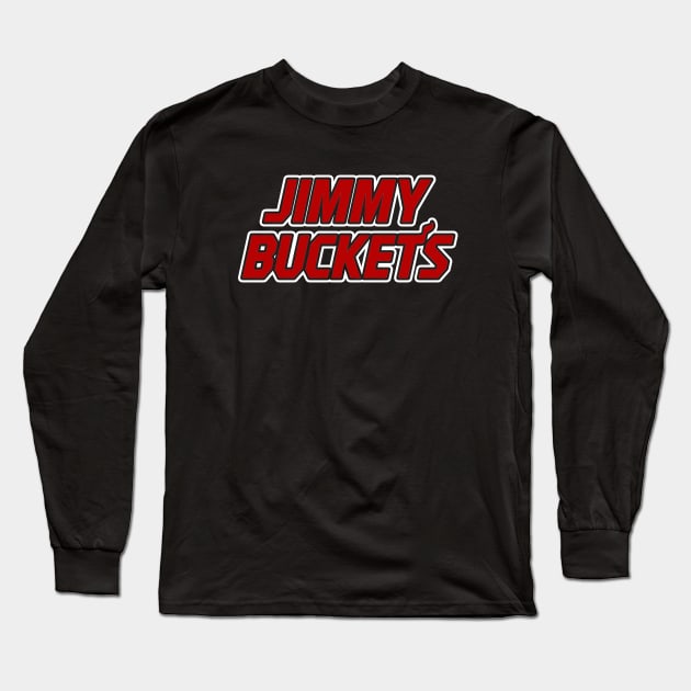 Jimmy Buckets, Miami Basketball Long Sleeve T-Shirt by FanSwagUnltd